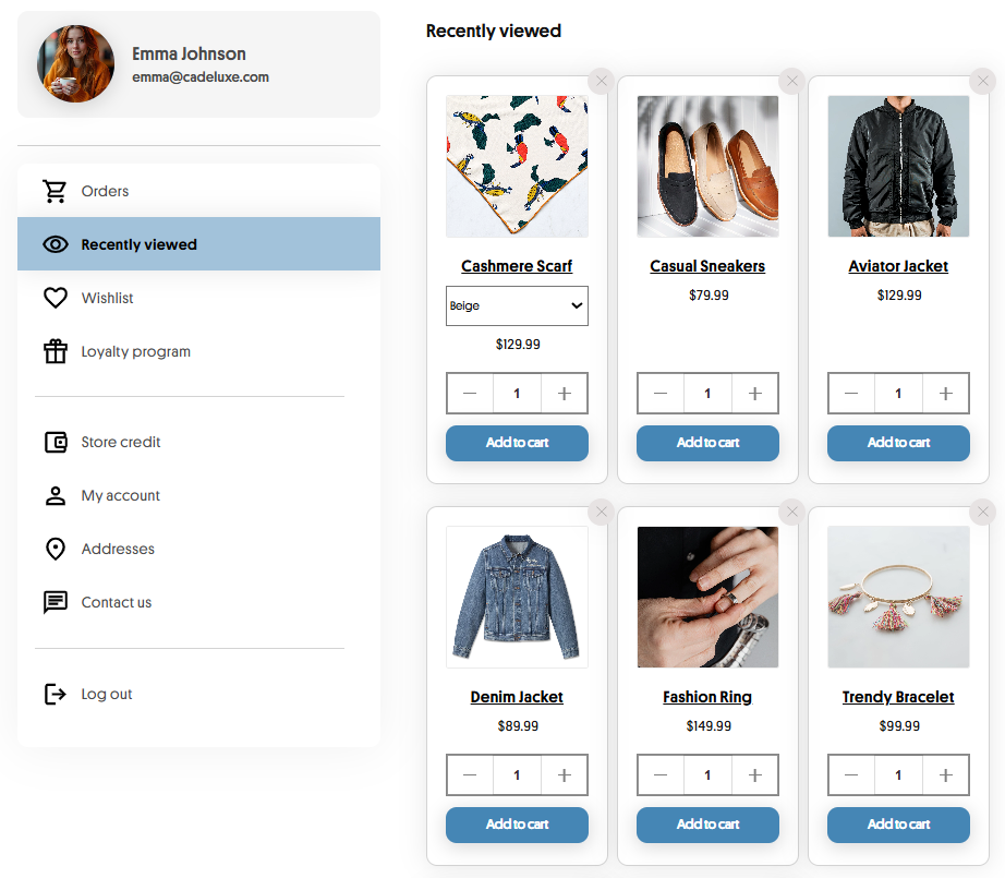 Portail client